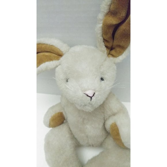 1990's Boyd's Bears Brown  Jointed Plush Bunny Rabbit Plush Toy 13" - Picture 8 of 10